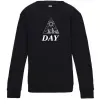 Детский Свитшот DAY Черный фото
