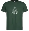 Чоловіча футболка DAY Темно-зелений Чоловіча футболка DAY Темно-зелений фото