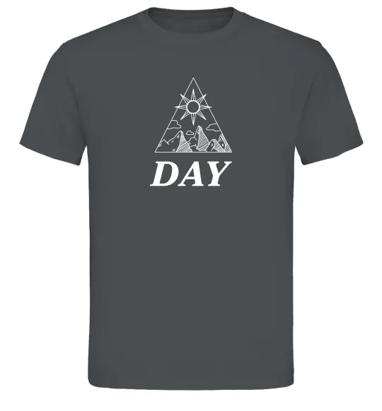 Чоловіча футболка DAY Графіт фото