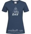 Жіноча футболка DAY Темно-синій фото