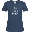 Женская футболка DAY Темно-синий Женская футболка DAY Темно-синий фото
