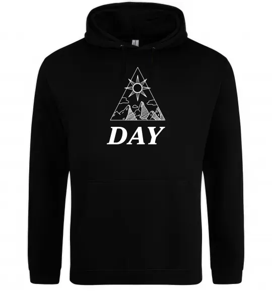 Жіноча толстовка (худі) DAY Чорний фото