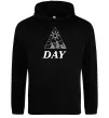 Жіноча толстовка (худі) DAY Чорний Жіноча толстовка (худі) DAY Чорний фото