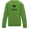 Детский Свитшот NIGHT Лаймовый фото