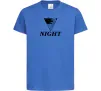 Дитяча футболка NIGHT Яскраво-синій Дитяча футболка NIGHT Яскраво-синій фото