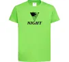Дитяча футболка NIGHT Лаймовий Дитяча футболка NIGHT Лаймовий фото