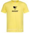 Мужская футболка NIGHT Лимонный фото