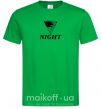 Мужская футболка NIGHT Зеленый фото