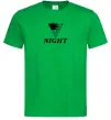 Мужская футболка NIGHT Зеленый фото