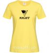Жіноча футболка NIGHT Лимонний фото