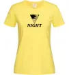 Женская футболка NIGHT Лимонный фото