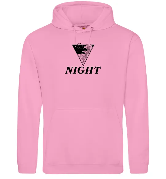 Чоловіча толстовка (худі) NIGHT Рожевий фото