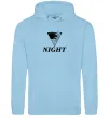 Жіноча толстовка (худі) NIGHT Блакитний фото