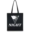 Еко-сумка NIGHT Чорний фото
