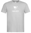 Мужская футболка NIGHT Серый фото