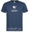 Чоловіча футболка NIGHT Темно-синій фото