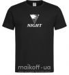 Чоловіча футболка NIGHT Чорний фото