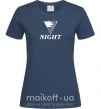 Жіноча футболка NIGHT Темно-синій фото