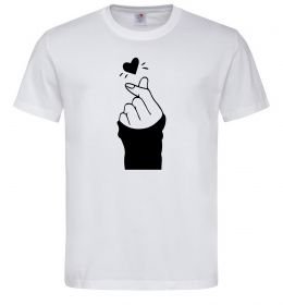 Мужская футболка Седце із пальців