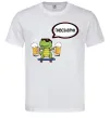 Мужская футболка Пивозаврик Белый фото
