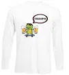 Лонгслив Пивозаврик Белый фото