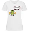 Женская футболка Пивозаврик Белый фото