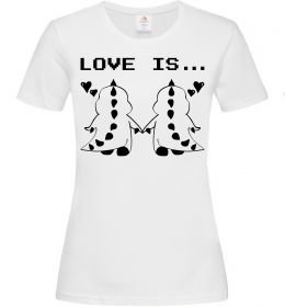 Женская футболка LOVE IS... (DYNO) Женская футболка LOVE IS... (DYNO)