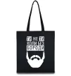 Еко-сумка Ти не ти без своєї бороди Чорний Еко-сумка Ти не ти без своєї бороди Чорний фото
