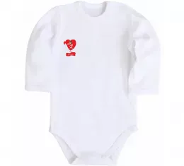 Детский боди -Не трогала! Ліло Белый фото