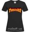 Жіноча футболка Thrasher L Чорний фото