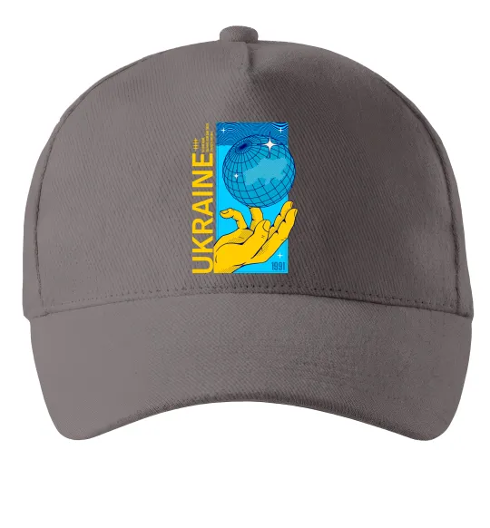 Кепка ukraine home 1991 Серый фото