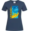 Жіноча футболка ukraine home 1991 Темно-синій Жіноча футболка ukraine home 1991 Темно-синій фото