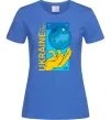 Жіноча футболка ukraine home 1991 Яскраво-синій Жіноча футболка ukraine home 1991 Яскраво-синій фото