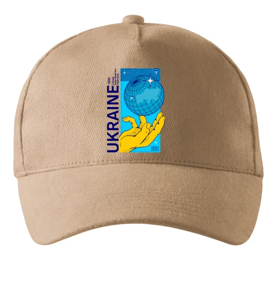 Кепка ukraine home 1991 Песочный фото