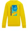 Дитячий світшот ukraine home 1991 Сонячно жовтий фото