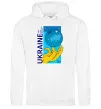 Мужская толстовка (худи) ukraine home 1991 Белый Мужская толстовка (худи) ukraine home 1991 Белый фото