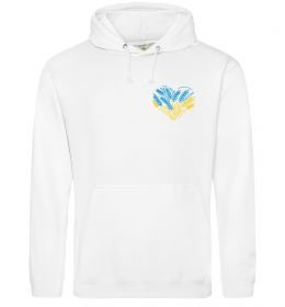 Чоловіча толстовка (худі) серце з колосками Вишивка Чоловіча толстовка (худі) серце з колосками Вишивка