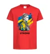 Детская футболка Ukraine strong Красный фото