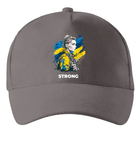 Кепка Ukraine strong Серый фото