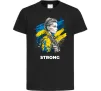 Детская футболка Ukraine strong Черный Детская футболка Ukraine strong Черный фото