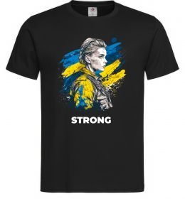 Мужская футболка Ukraine strong Мужская футболка Ukraine strong