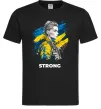 Мужская футболка Ukraine strong Черный Мужская футболка Ukraine strong Черный фото