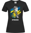 Женская футболка Ukraine strong Черный Женская футболка Ukraine strong Черный фото