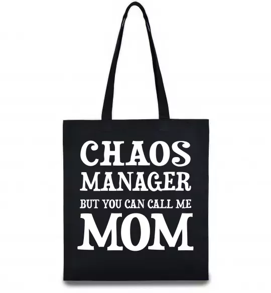 Эко-сумка Chaos manager mom Черный фото
