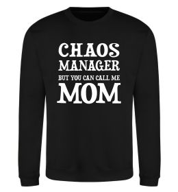 Свитшот Chaos manager mom