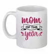 Чашка керамічна Mom of the year Білий Чашка керамічна Mom of the year Білий фото