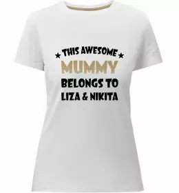 Женская премиум футболка