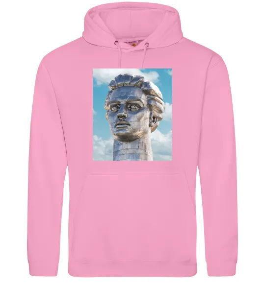 Мужская толстовка (худи) Батьківщина-Мати портрет Розовый фото