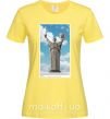 Женская футболка Батьківщина-Мати Лимонный фото