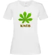 Женская футболка Київ каштан Белый фото